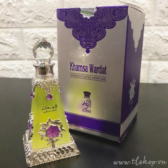 TINH DẦU NƯỚC HOA NỘI ĐỊA DUBAI KHAMSA WARDAT 25ML