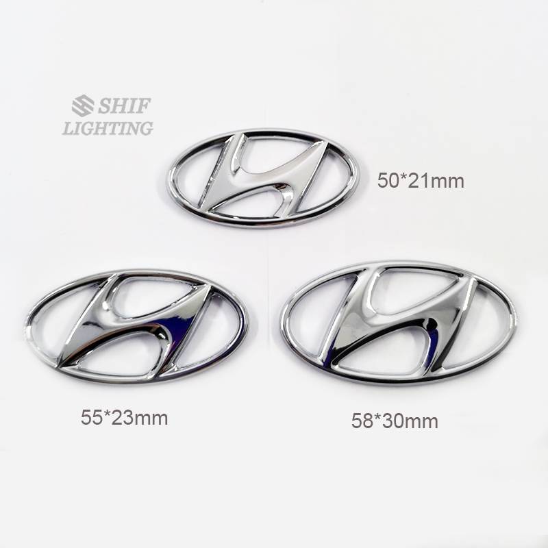Miếng dán logo bằng kim loại dành cho xe hơi Hyundai