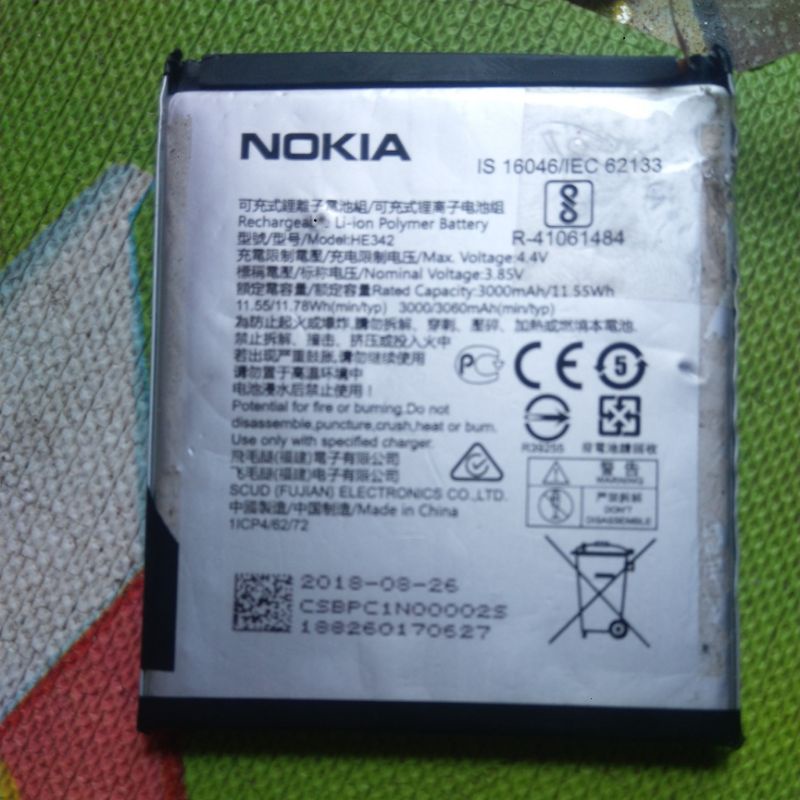 Pin Nokia X6 2018 / Nokia 6.1 Plus ( HE342 ) dùng từ sáng đến tối luôn