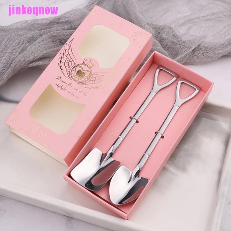 Thìa cà phê JINHF bằng thép không gỉ tiện dụng