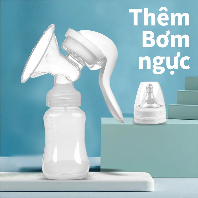Máy Hút Sữa Cầm Tay, Vắt Sữa Bằng Tay Giúp Mẹ, Thật Dễ Dàng