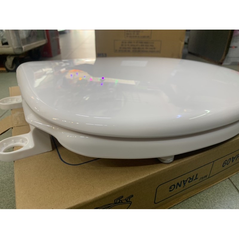 👍Nắp Nhựa Đóng êm Cho Bàn Cầu INAX C-117, C-108, viglacra VI66, VI77