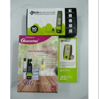 MÁY ĐO ĐƯỜNG HUYẾT URIGHT- quà từ GLUCERNA