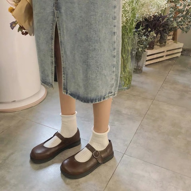 Giày da búp bê lolita ulzzang | Hàng order chất lượng cao