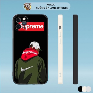 Ốp iphone hot Supreme silicon Iphone 7/7Plus/8/8Plus/X/Xs/Xs Max/11/11 Promax/12/12 Promax SUPPOD00568
