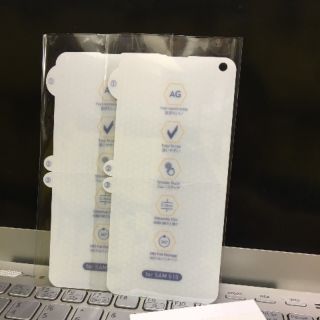 Dán PPF nhám AG mặt trước+mặt sau chống bám vân tay cho galaxy S10
