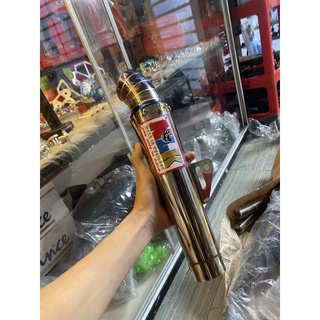 Lon pô nlk inox thái nỉ thái gắn mọi dòng xe