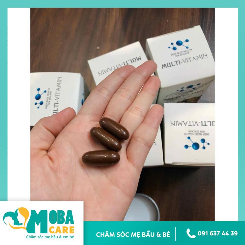 Viên Vitamin tổng hợp MultiVitamin Deep Blue Health (60v)