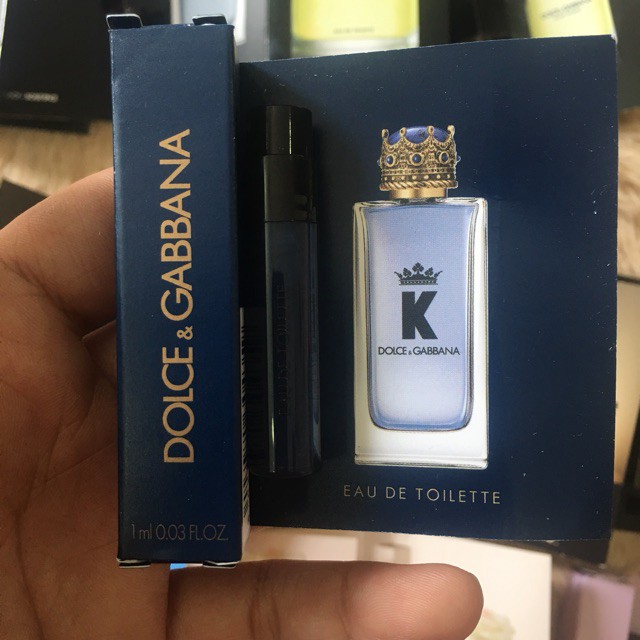 Mẫu thử nước hoa NAM mini Dolce & Gabbana "King" Eau de Toilette - Nam tính, mạnh mẽ và người truyền cảm hứng