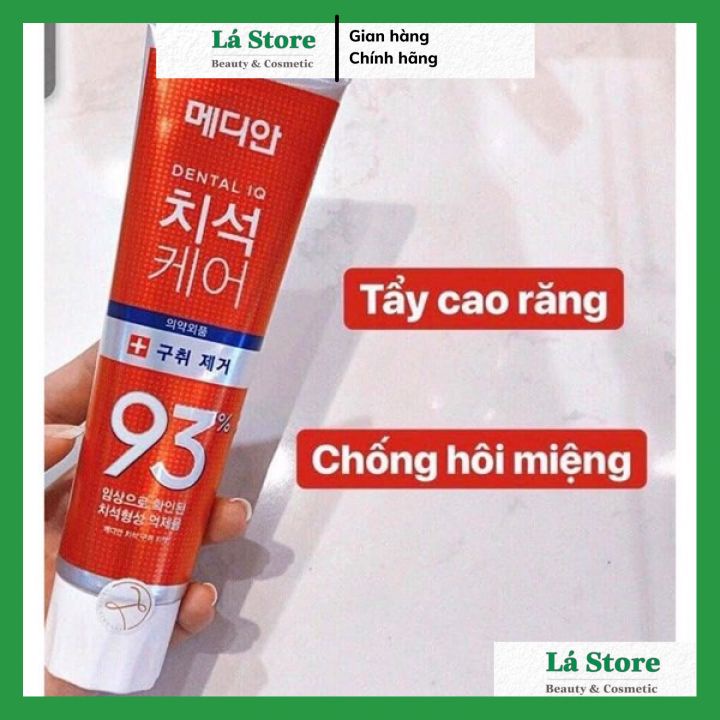 Kem đánh răng MEDIAN 93% Toothpaste Hàn Quốc 120g