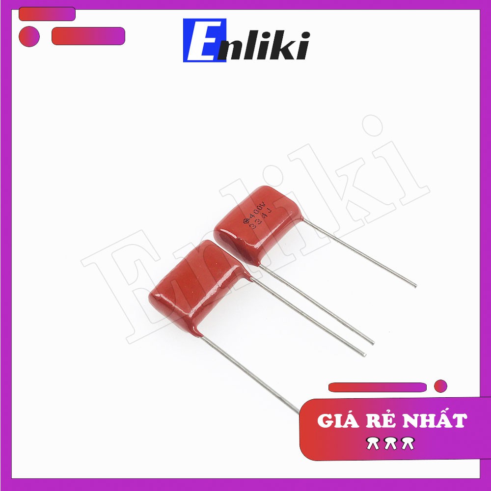 [Mã ELHACE giảm 4% đơn 300K] Tụ 0.33uF CBB 334J 400V 15mm