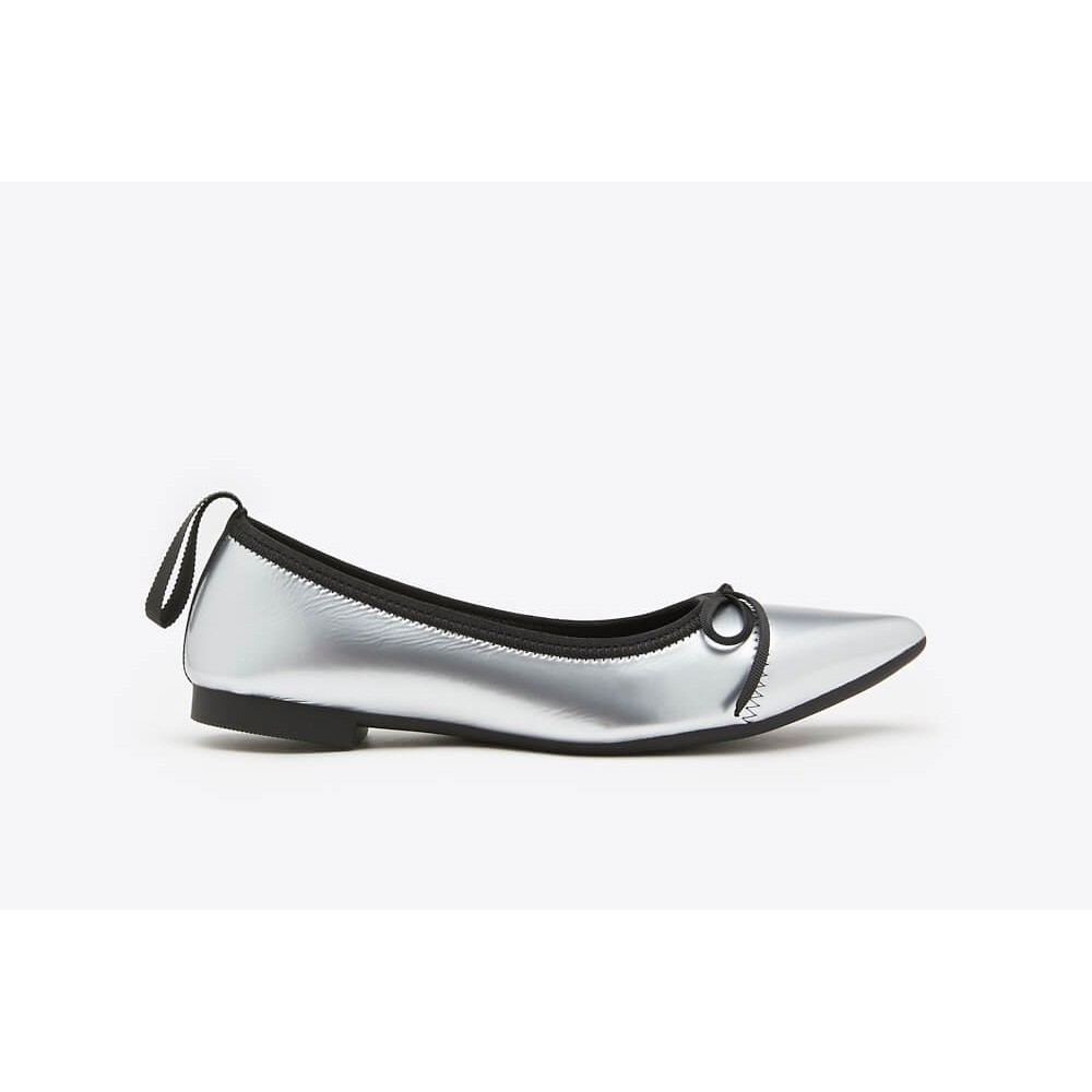 Giày đế bệt Pazzion Singapore chính hãng 2882-1 - SILVER