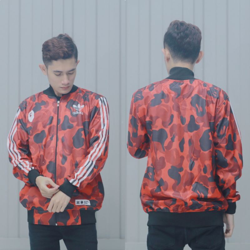 Bape Áo Khoác Hoodie In Hình Cá Mập / Khỉ / Cá Mập / Rằn