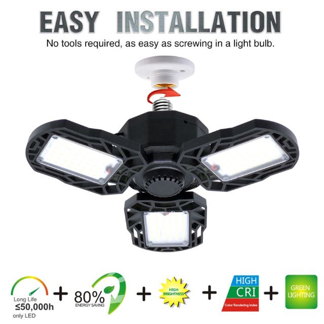 Đèn Led 3 cánh siêu sáng tiết kiệm năng lượng