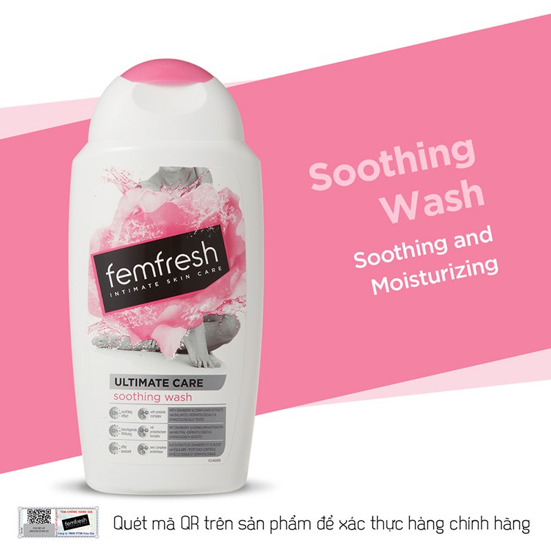 Dung dịch vệ sinh phụ nữ cao cấp Femfresh 250ml