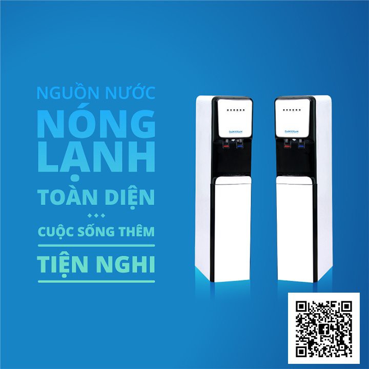 Máy lọc nước tinh khiết RO nóng lạnh cao cấp Daikiosan DSW-40509C