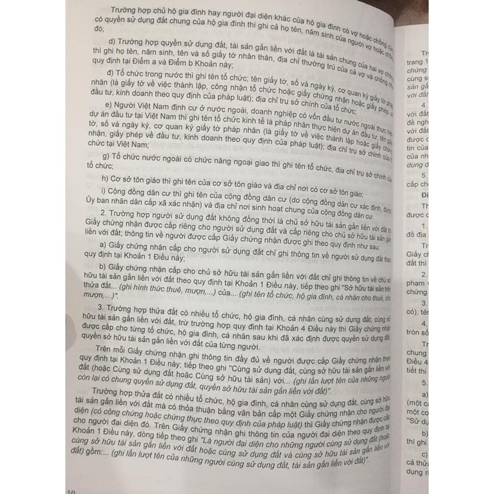 Sách- Các thông tư hướng dẫn chi tiết của bộ tài nguyên môi trường, bộ xây dựng, bộ tài chính về đất đai, nhà ở từ 2014 | BigBuy360 - bigbuy360.vn