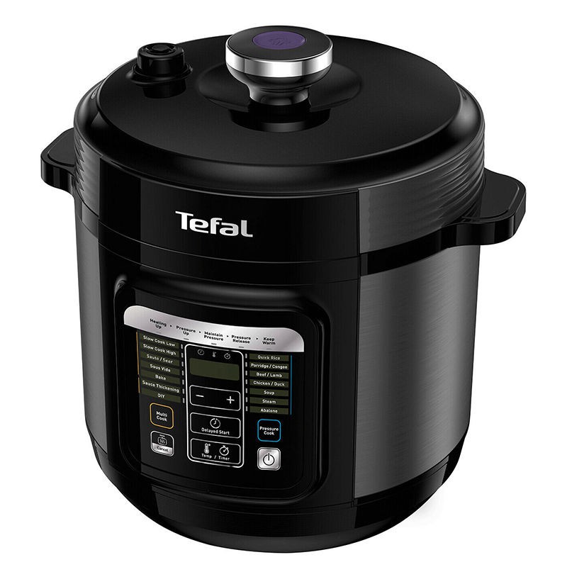 Nồi áp suất điện Tefal CY601868 6 lít - Hàng Chính Hãng