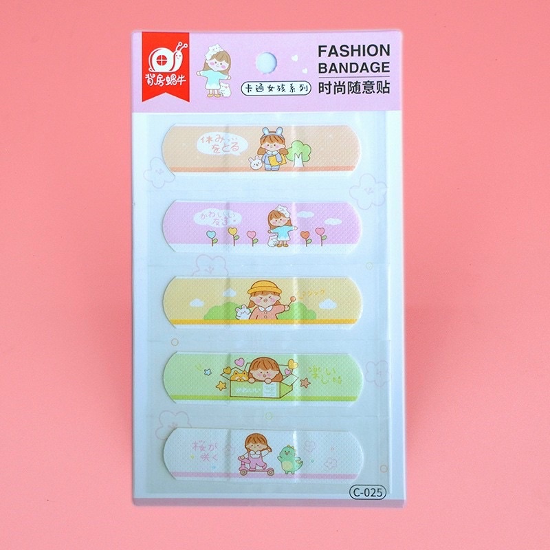 Set Băng Keo Cá Nhân Cute Hoạt Hình Dễ Thương