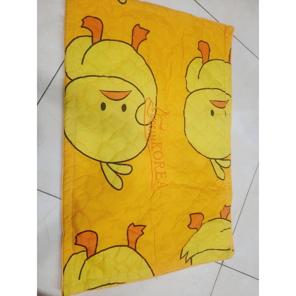 Áo Gối cotton poly thêu chần bông