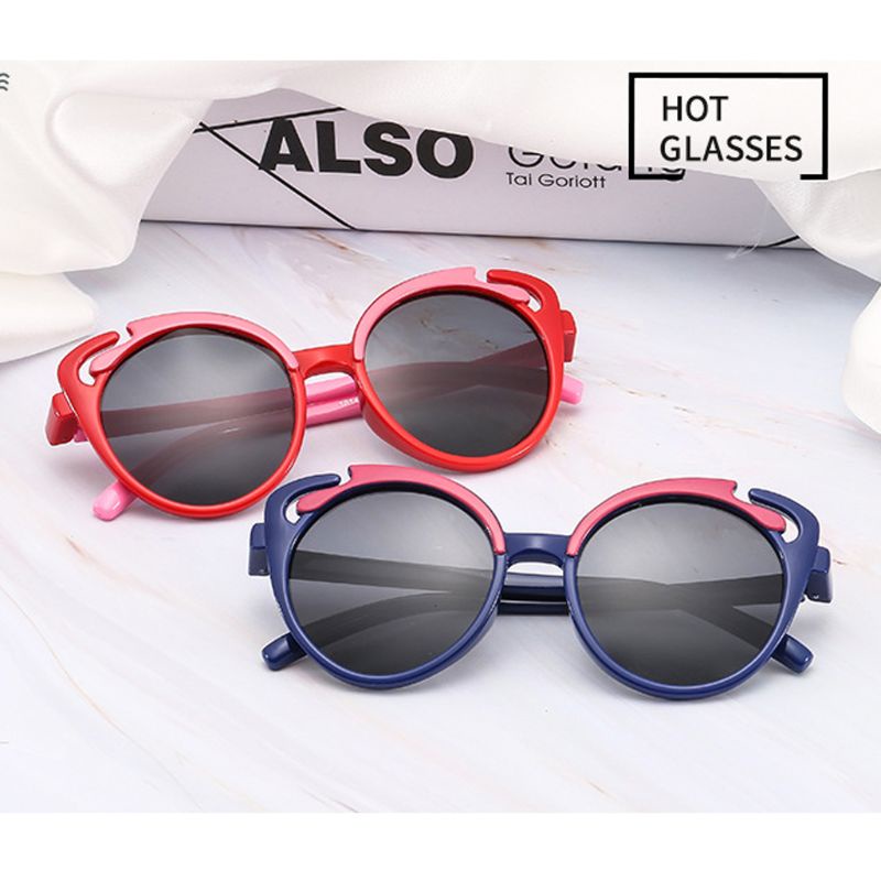 Kính Mát Chống Tia UV400 Bảo Vệ Cho Bé Trai Và Bé Gái