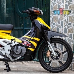 Tem Rời Suzuki Satria 2000 Vàng Đen