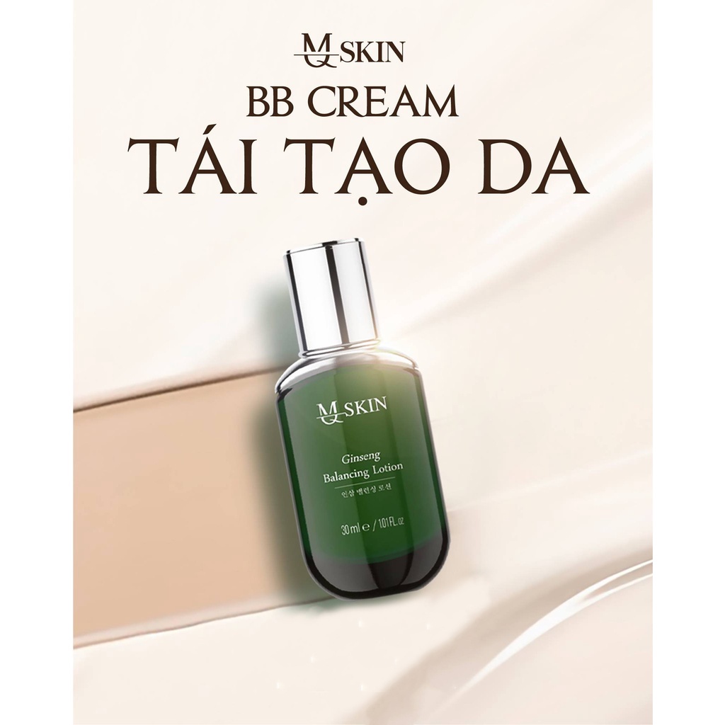 Tái tạo bb cream &amp; bột rửa mặt mq skin dưỡng chất thấm gấp 5 lần nuôi dưỡng sâu - Beauty at home