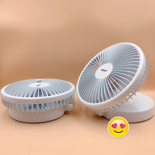 Quạt tích điện mini gấp gọn F0396 - 3000mAh quạt sạc tích điện để bàn, an toàn cho trẻ nhỏ