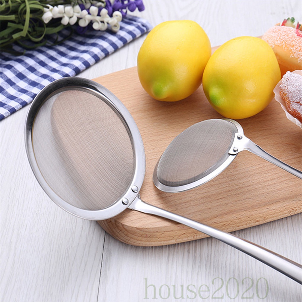 Rây Lọc Dầu Bằng Thép Không Gỉ 2020 Tiện Dụng Cho Nhà Bếp