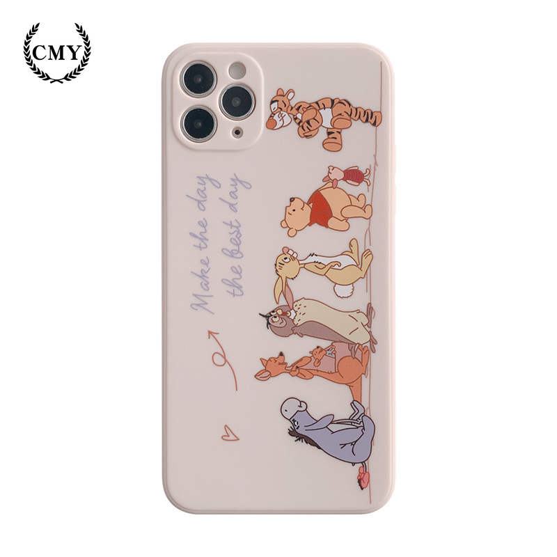 Ốp iphone  Ốp lưng Iphone 11 Ốp lưng iphone  Ốp lưng silicon Ốp iphone 12 pro max  Ốp iphone 12 mini cartoon animals case for iPhone11/11Pro 11pro Max X XR XS XS MAX 7 8 plus SE 12 pro max 12 mini