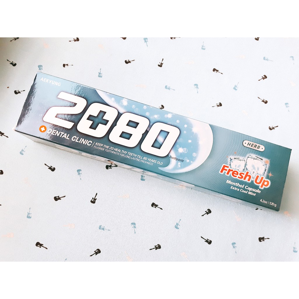 CHÍNH HÃNG] KEM ĐÁNH RĂNG CAO CẤP HÀN QUỐC 2080 FRESH UP NGỪA SÂU ...