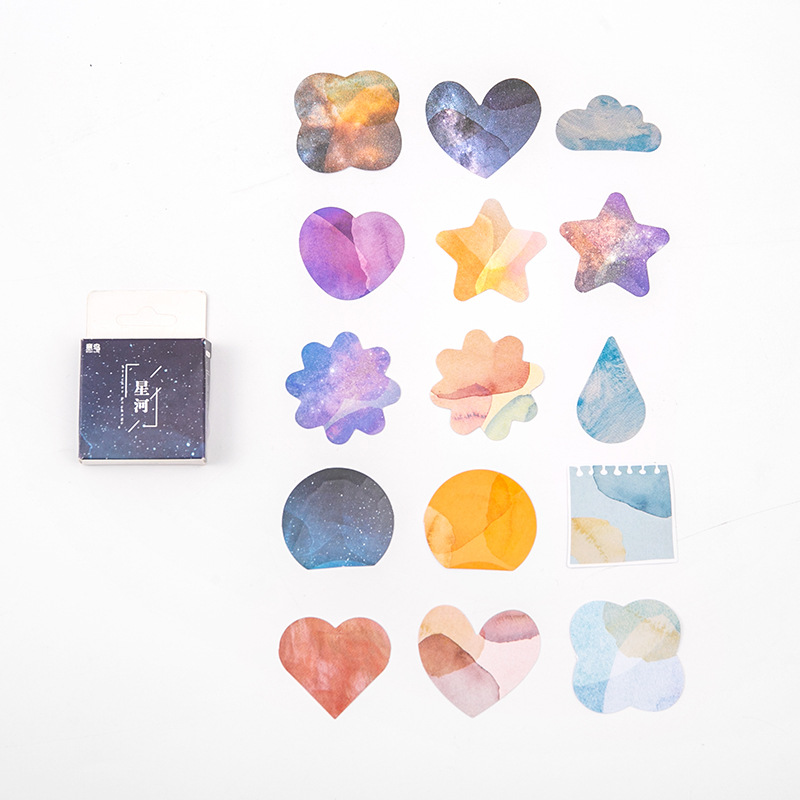 Hộp 46 Miếng Dán Trang Trí Dễ Thương