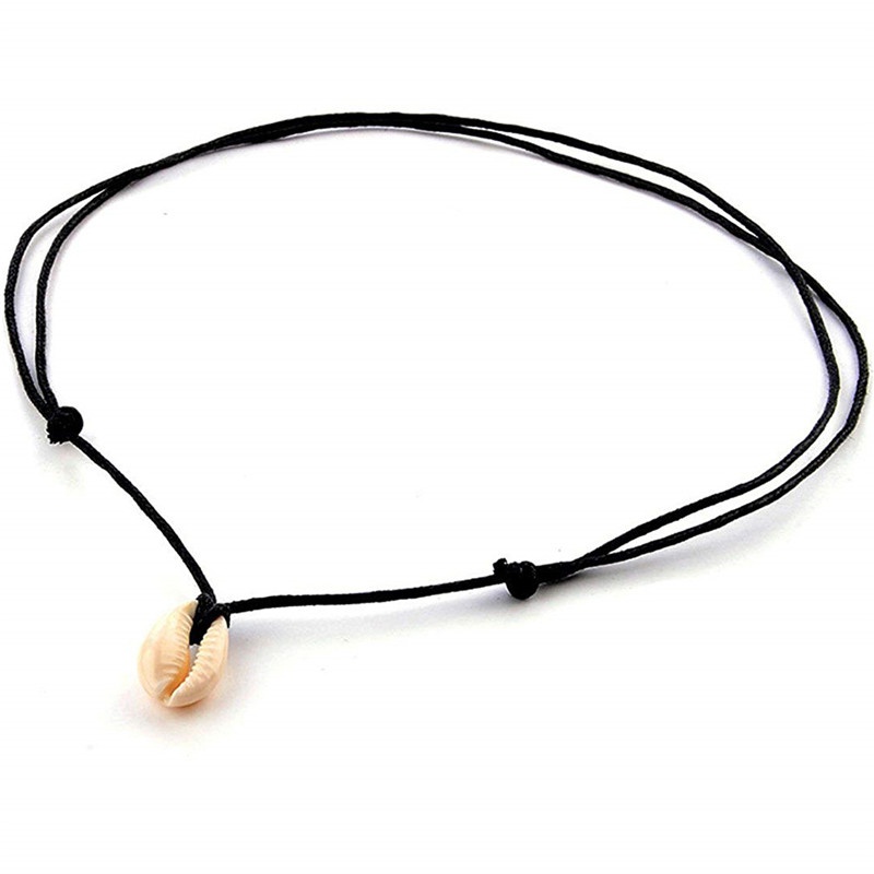 Vòng cổ mặt hình vỏ sò phong cách bohemian thời trang