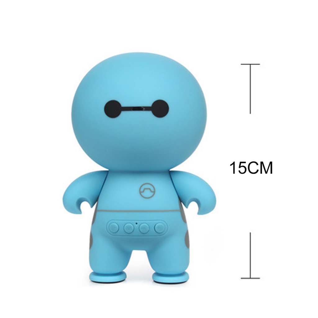 Loa bluetooth mini hình Baymax dễ thương cho văn phòng