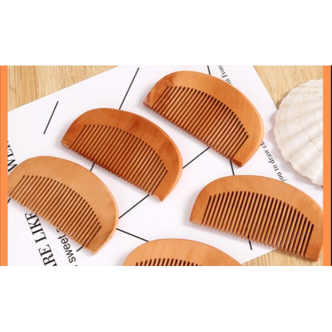 Lược Gỗ Chải Đầu Massage Đầu