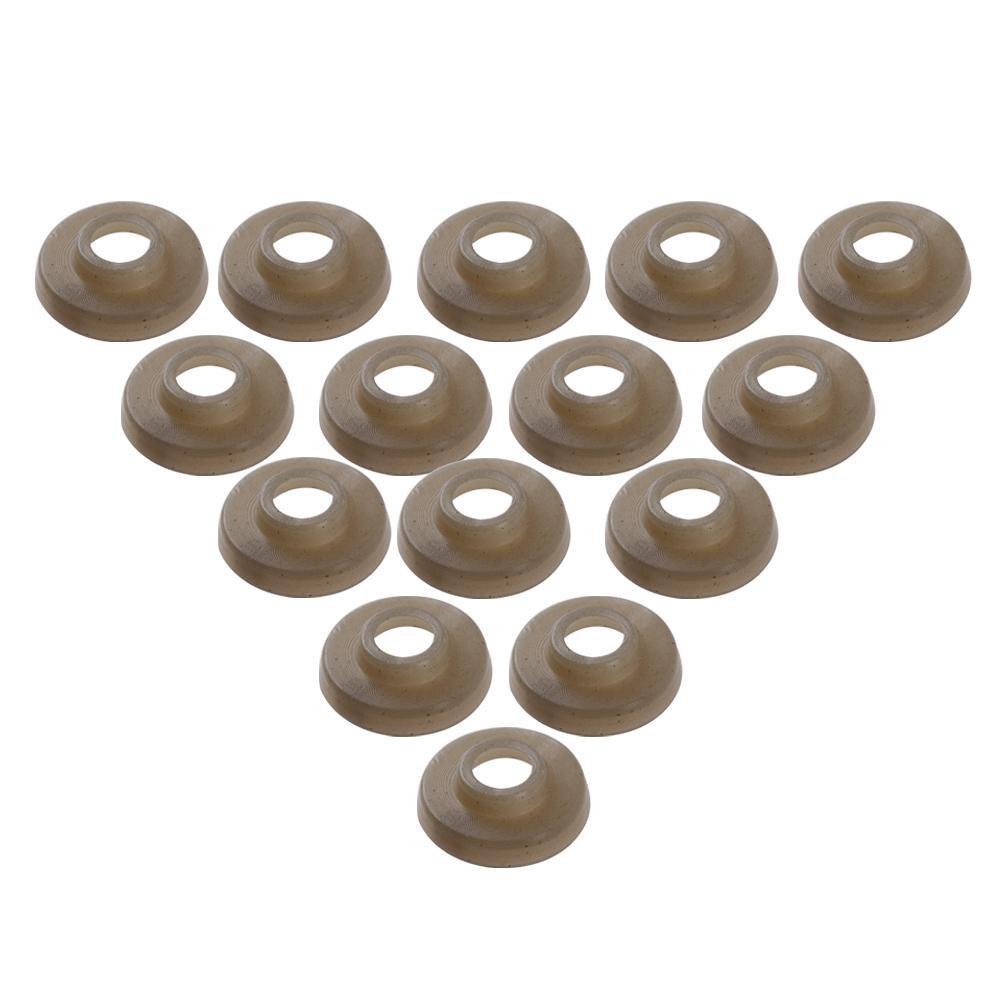 CLEVER Set 10 Nút Nhựa Hình Tam Giác 12 * 14mm Làm Đồ Thủ Công Đa Dụng