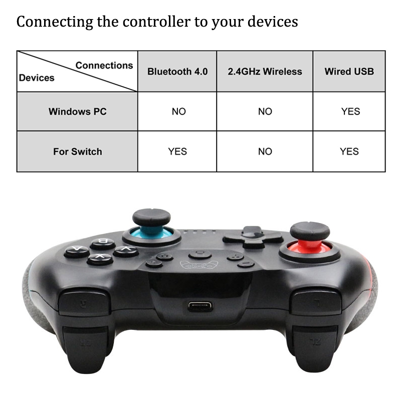 Tay Cầm Chơi Game Bluetooth Không Dây Chuyên Dụng Dành Cho Nintendo Switch Pro Ns-Switch Pro