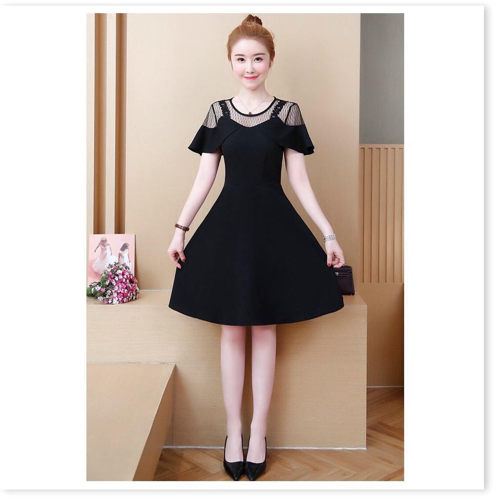 ĐẦM COTTON LẠNH 2 MÀU SANG TRỌNG THÍCH HỢP CHO CÁC BẠN ĐI DỰ TIỆC,ĐI CHƠI,DẠO PHỐ THỜI TRANG KOKO MI