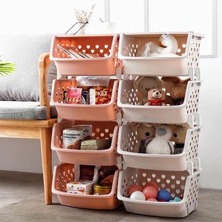 [flash sale] KỆ RỔ 4 TẦNG LẮP RÁP ĐA NĂNG SIÊU TIỆN LỢI ĐỰNG ĐỒ DÙNG NHÀ BẾP NHÀ TẮM SIÊU CHỊU LỰC