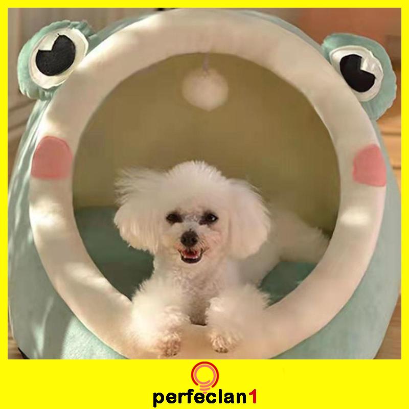 Giường Ngủ Kèm Đồ Chơi Mềm Mại Dày Dặn Perfeclan1 Dành Cho Chó Mèo Nhỏ Và Vừa