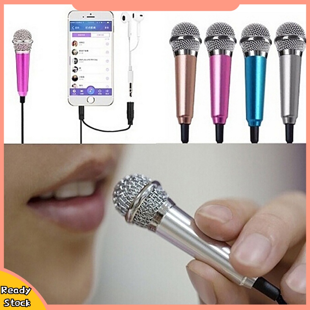 Micro mini đầu cắm 3.5mm hát karaoke cho điện thoại / máy tính