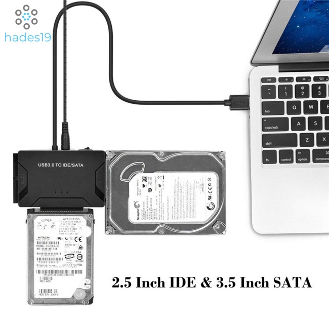 Universal USB 3.0 to IDE/SATA Converter with Power Switch Hard Disk Multifunctional Adapter