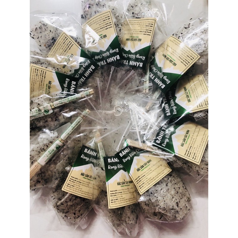 BÁNH TRÁNG TRỘN RONG BIỂN - VỊ RONG BIỂN CÓ 1 KHÔNG 2
