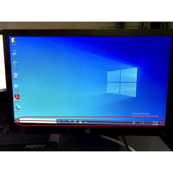 Màn hình máy tính hp - dell - lg - samsung 17 inch 19 inch xước kẻ, màn hình giá rẻ