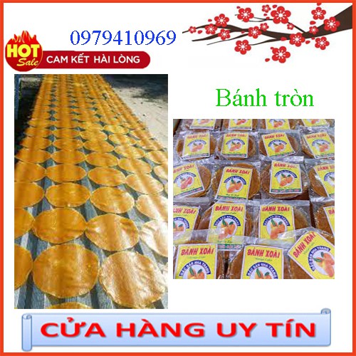 ☞ 3 gói BÁNH XOÀI loại đặc biệt - Bánh Tráng Xoài Nha Trang