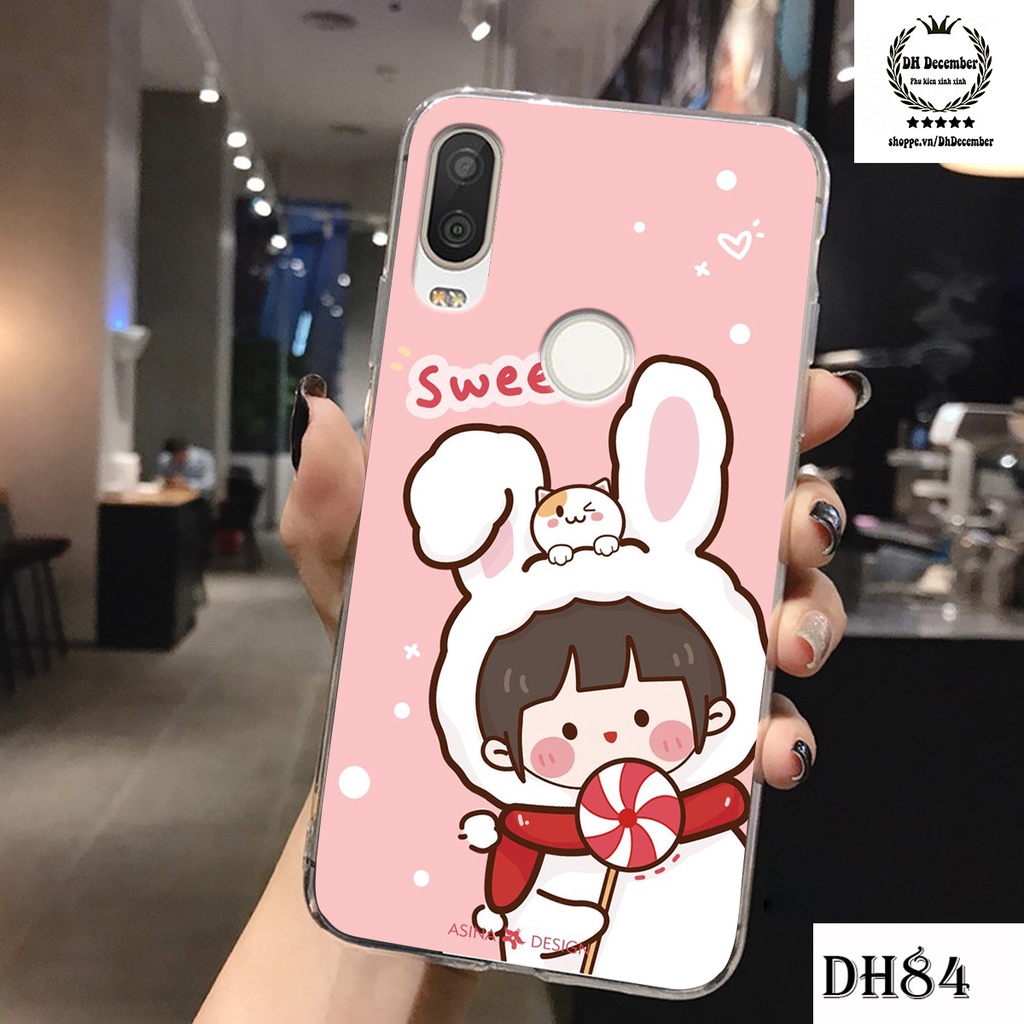 Ốp lưng Vsmart ACTIVE 1 in hình 3D lucky, gấu Beer xinh xắn - KHÔNG NÊN BỎ LỠ
