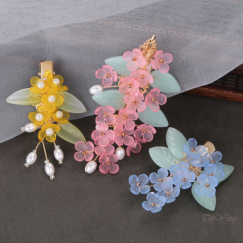 GETNOIVAS 1 Kẹp Tóc Hình Chiếc Lá Dễ Thương Cho Nữ