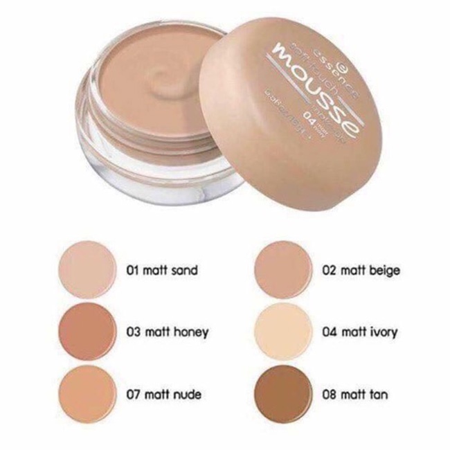 Phấn Tươi MOUSSE ESSENCE make up bản Đức nội địa màu #04 Matt_Ivory Mẹ Bean Bon Shop CS Hà Nội