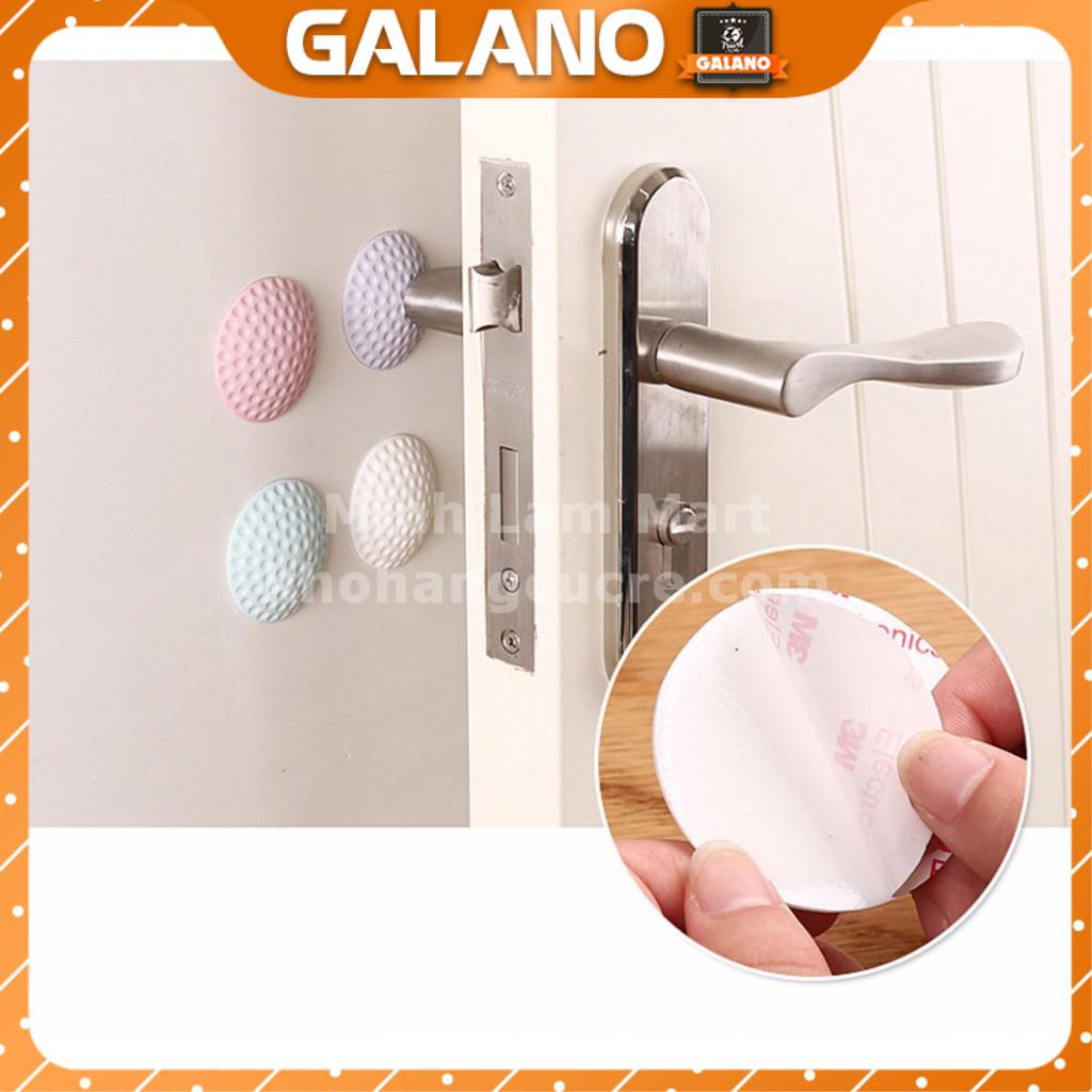 Miếng chặn cửa dán tường silicon GALANO nhựa giảm ồn chống va đập tay nắm cửa an toàn cho bé ngủ ngon HG-001031