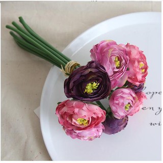 Bó hoa giả trang trí siêu rẻ